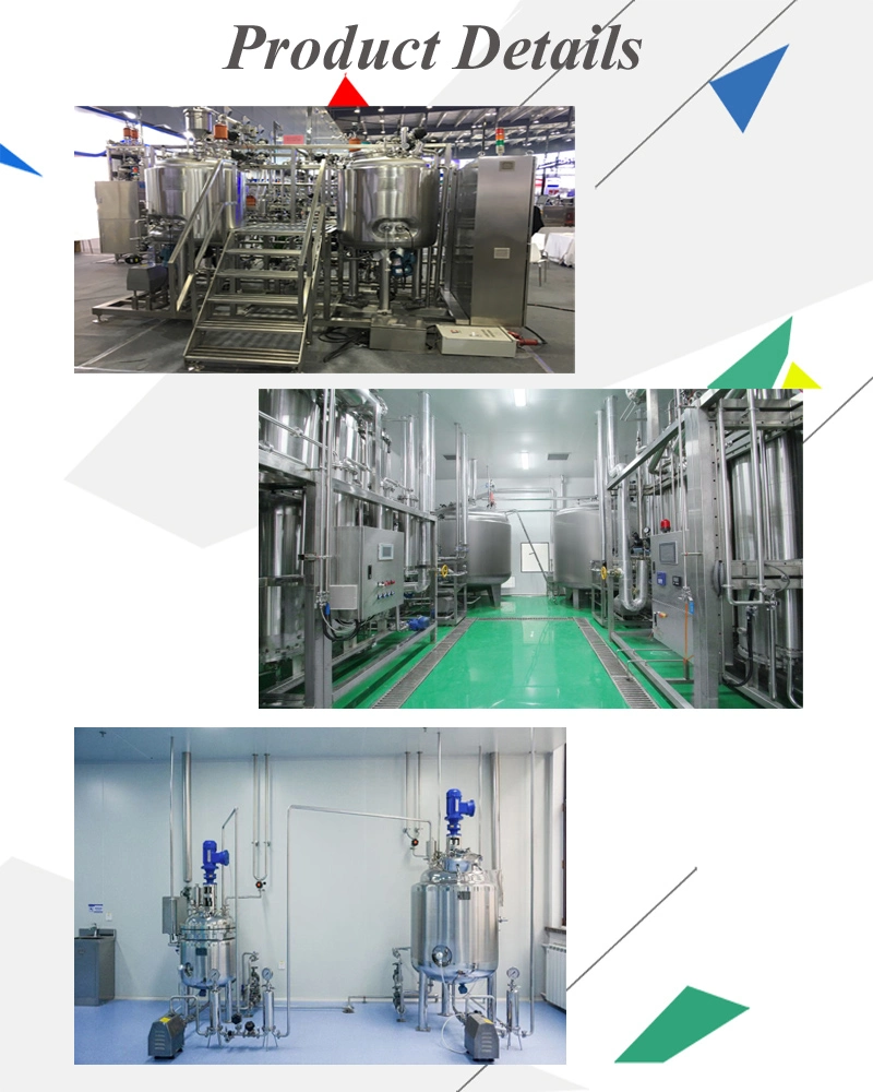 Joston Food Grade 1000 Liter Agitator Mixing Tank System with Bottom Homogenizer