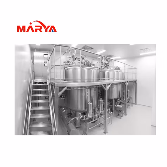 Joston 食品グレード 1000 リットル撹拌混合タンクシステム (底部ホモジナイザー付き)